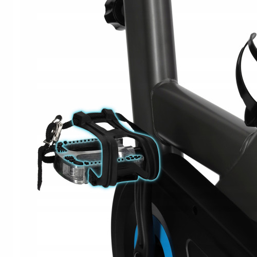 Велотренажер  4FIZJO Racing Black/Blue  - фото №7